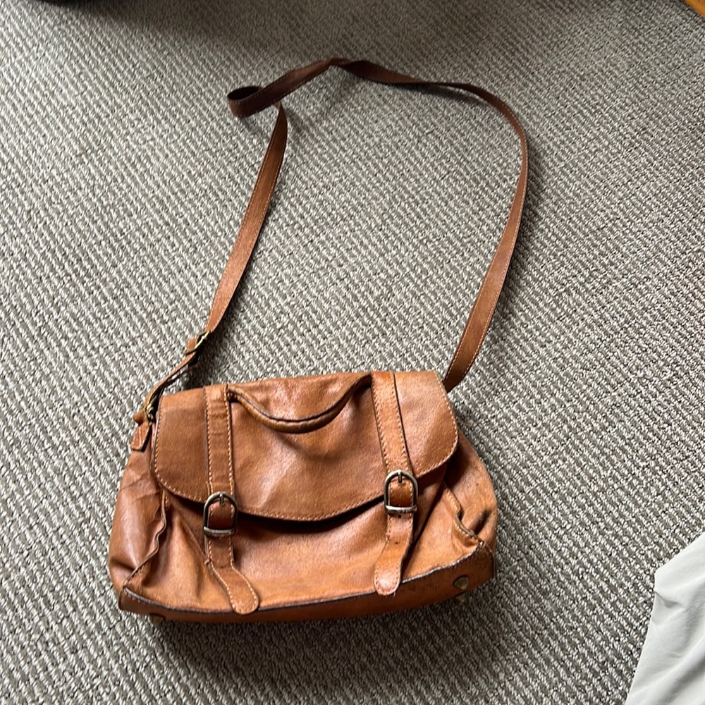Brandy Melville Brown Leather Purse